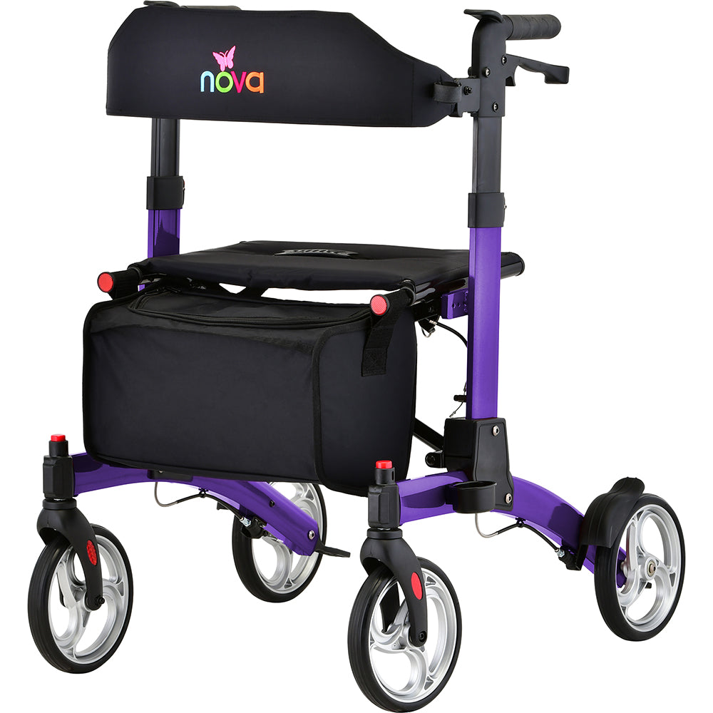 Monarch Open & Fly Rollator | All-Terrain, Ultra Compact, Easy Fold
