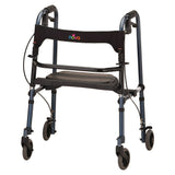 Cruiser De-Light Rolling Walker w/ Adjustable Legs & Locking Hand Brakes