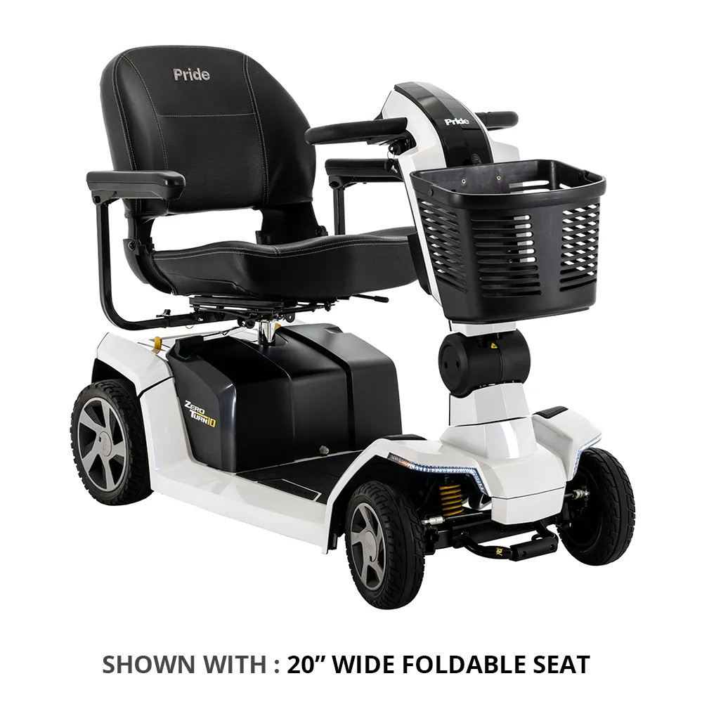 Pride Mobility Zero Turn 10 Scooter with iTurn Technology and CTS Suspension