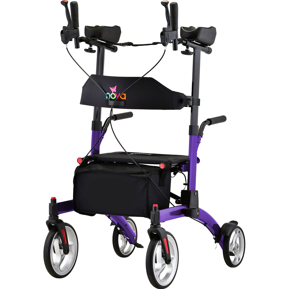 Dragon Rise UP Rollator | Upright Mobility, Foldable, All-Terrain Wheels