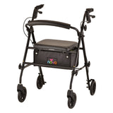 Nova Journey Rolling Walker - Steel Frame, Seat & Storage