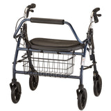 Nova Mighty Mack Heavy Duty Rollator - 500 lb Capacity w/ Padded Seat