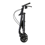 NOVA STAR Rollator - Quick-Fit Design, 8" All-Terrain Wheels, Easy Fold