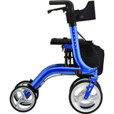 Nova Express Rollator 4328- Lightweight, Foldable Walker with Padded Seat Storage