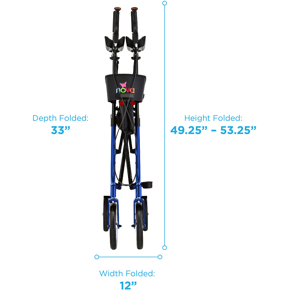 Phoenix Rise UP Rollator | Upright Posture, All-Terrain, Easy Fold