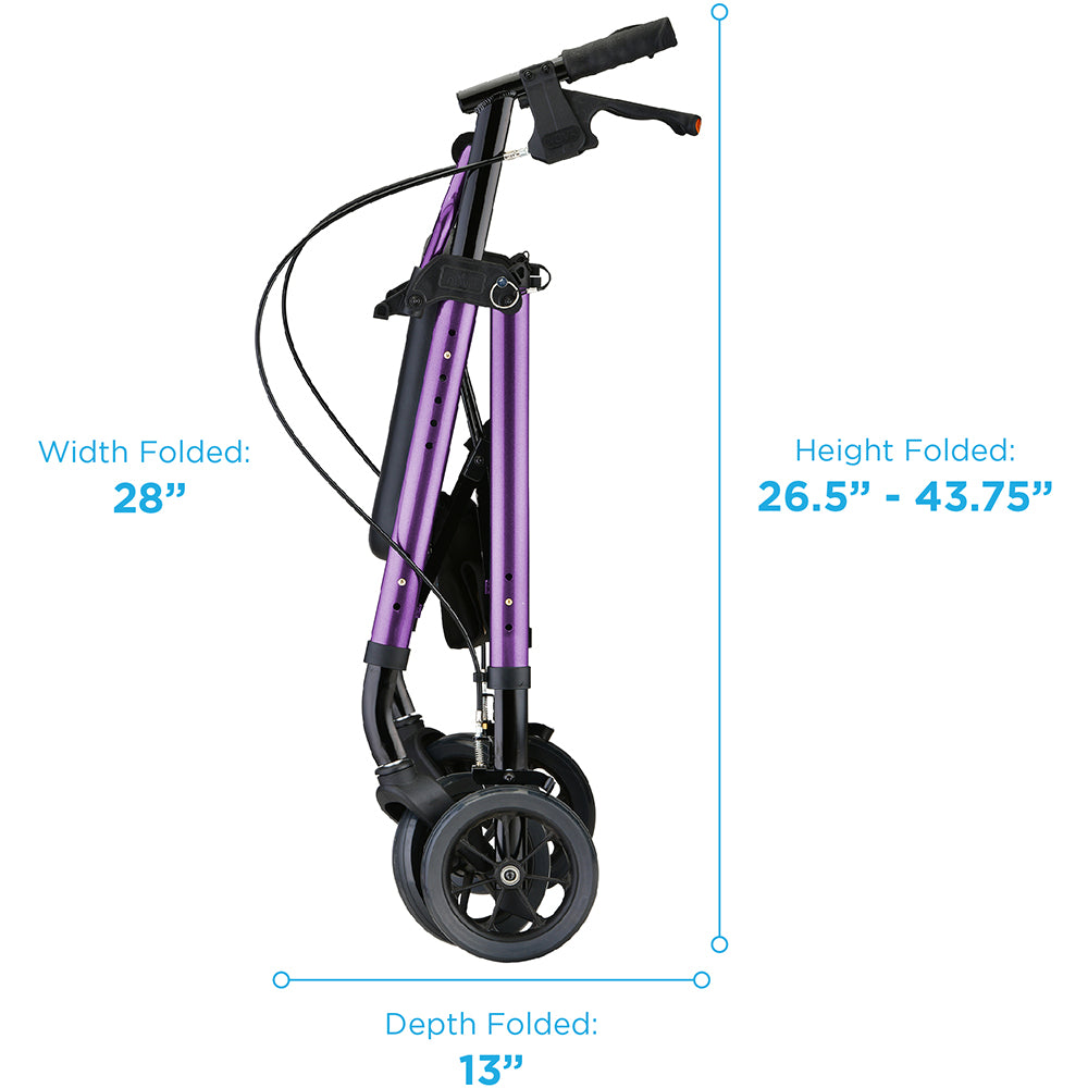 NOVA Heavy Duty Rollator | 450 lb Weight Capacity