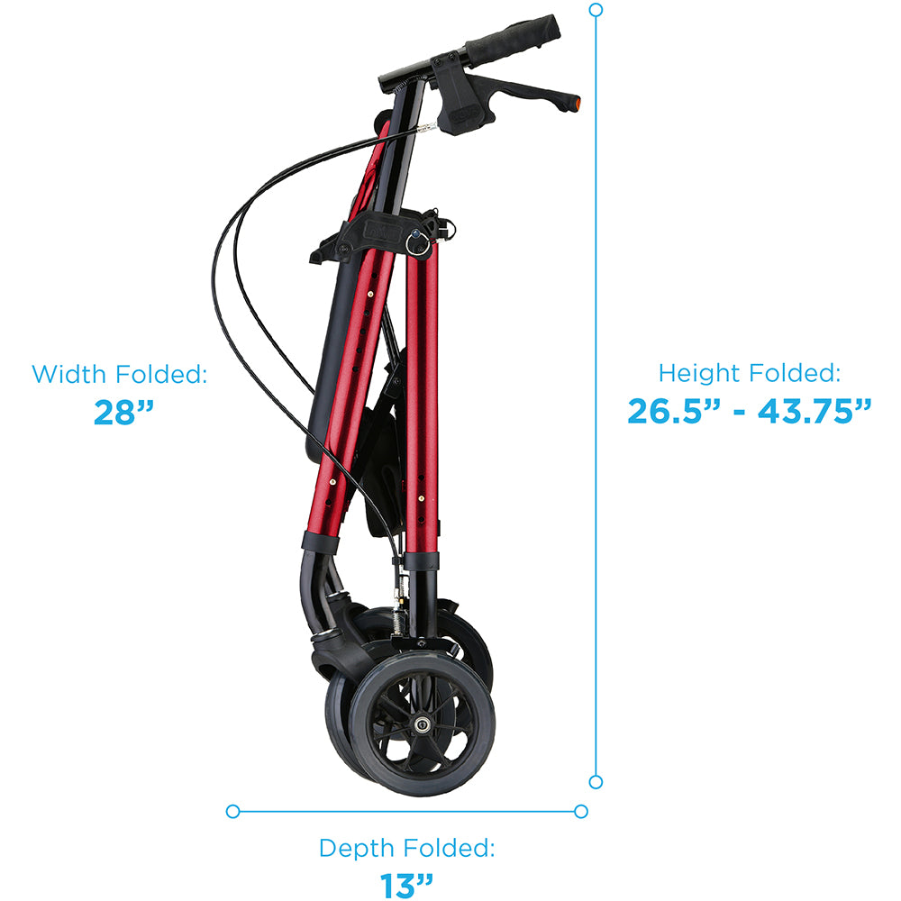 NOVA Heavy Duty Rollator | 450 lb Weight Capacity