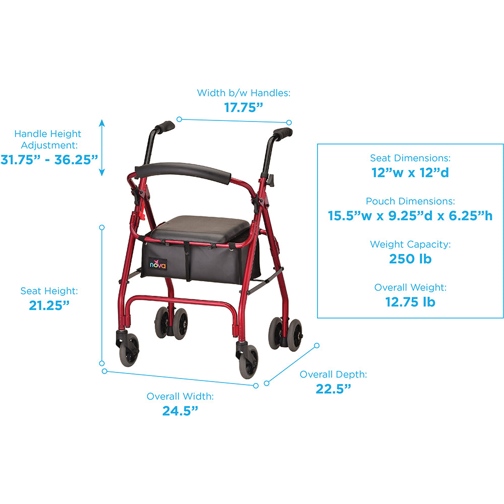 Cruiser Classic Rolling Walker 4200CRD