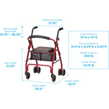 Cruiser Classic Rolling Walker 4200CRD