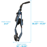 Premium Rolling Walker - Cruiser II with Lock n' Load Feature