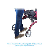 Phoenix Rise UP Rollator | Upright Posture, All-Terrain, Easy Fold
