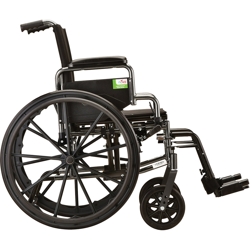 Hammertone Wheelchair Lightweight - Flip Back Detachable