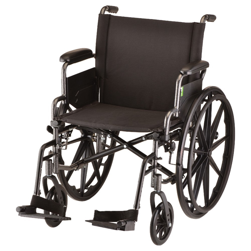 Hammertone Wheelchair Lightweight - Flip Back Detachable