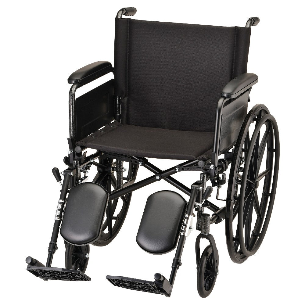 Nova 7201LE – 20" Lightweight Wheelchair with Full Arms