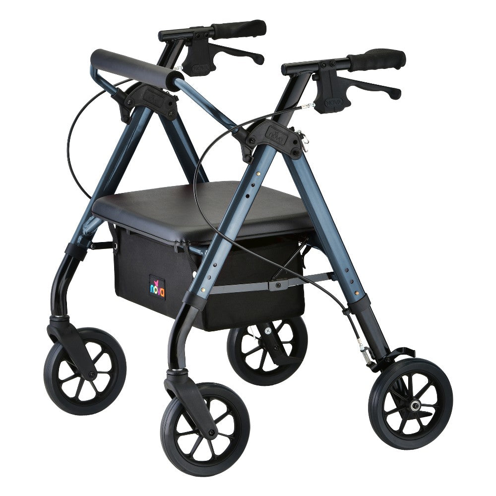 NOVA Heavy Duty Rollator | 450 lb Weight Capacity