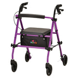 Nova Journey Rolling Walker - Steel Frame, Seat & Storage