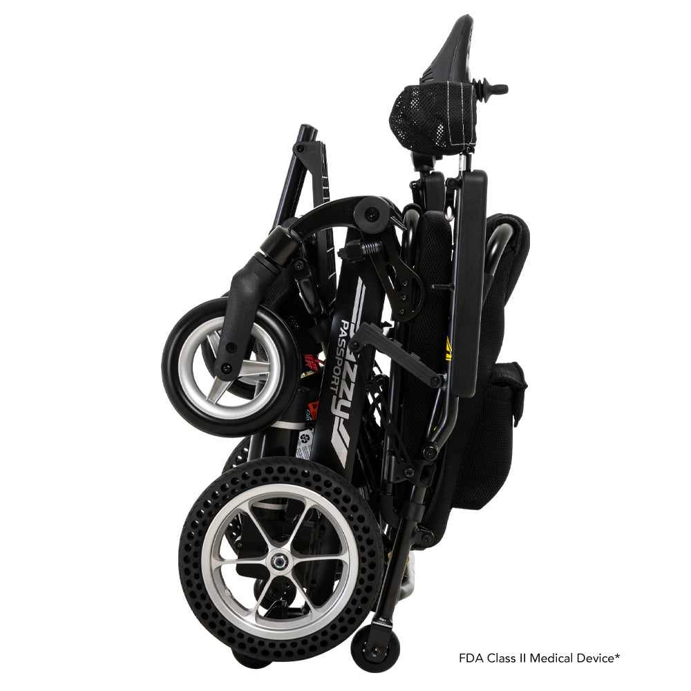Pride Jazzy Passport Folding Power Wheelchair | 250 lb Capacity