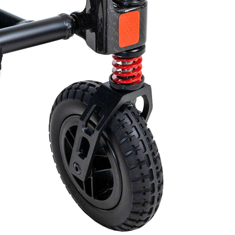 Pride Jazzy Carbon Folding Power Chair | Lightweight & Travel-Ready