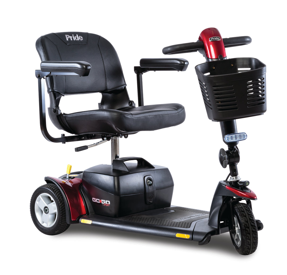 Pride Mobility Compact Go-Go Sport 3-Wheel Scooter with Easy Disassembly