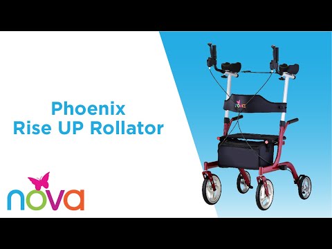 Phoenix Rise UP Rollator | Upright Posture, All-Terrain, Easy Fold